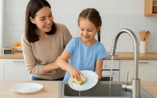 Les bénéfices de l'implication des enfants dans les tâches ménagères